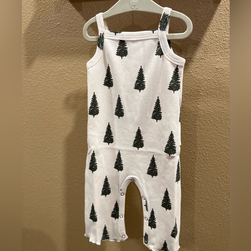 Infant Pine tree pant romper